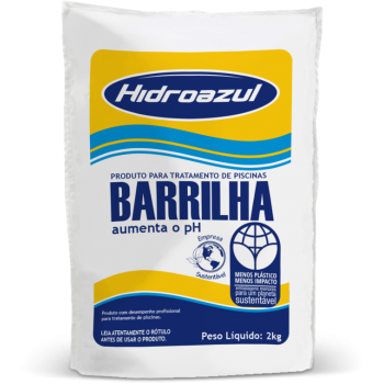 Barrilha Hidroazul pct. c/ 2kg